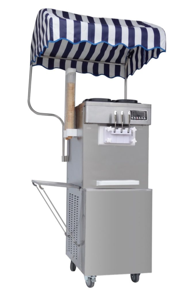 summer ice cream machine